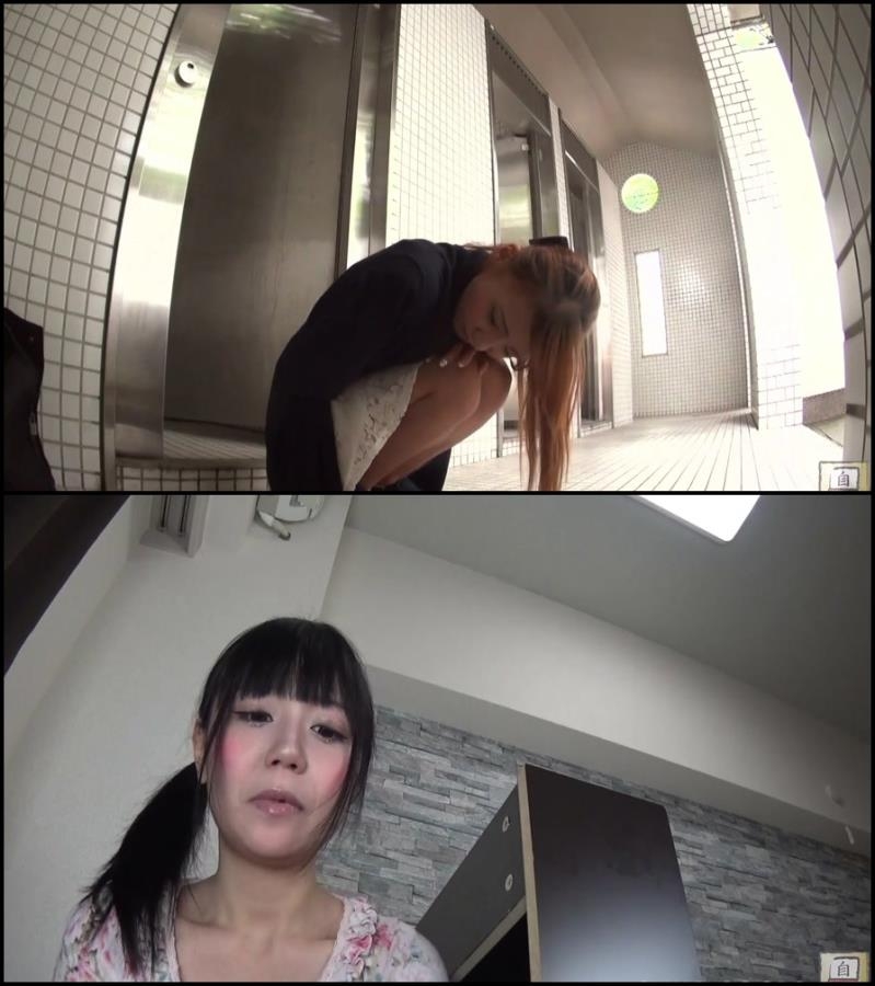 Women self filmed enema and excretion - BFJG-11 (HD 1808x1016)