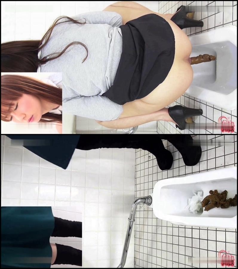 Spy camera in public toilet filmed poop girls - BFFF-77 (FullHD 1920x1080)