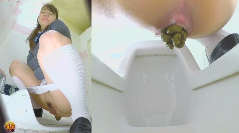 Thick Shit Girls in the Toilet Close Up 厚糞女の子のトイレ近 - BFEE-185 (FullHD 1920x1080)