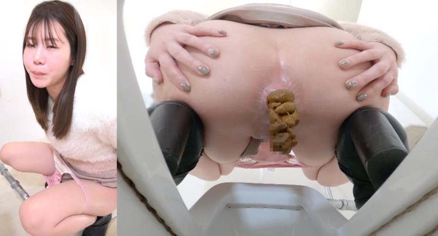 トイレでオナラとウンコをする盗撮 Voyeur Shitting in the Toilet - BFSR-669 (FullHD 1920x1080)