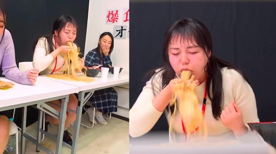 Eating Contest: Vomiting Until Exhaustion - BFJV-202 (FullHD 1920x1080)